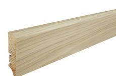 Sockelleiste P50 Eicheweißer Matte