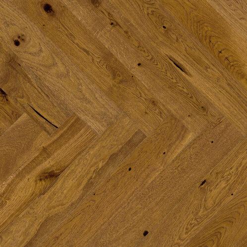 Eiche Brown Sugar Fischgrät 130