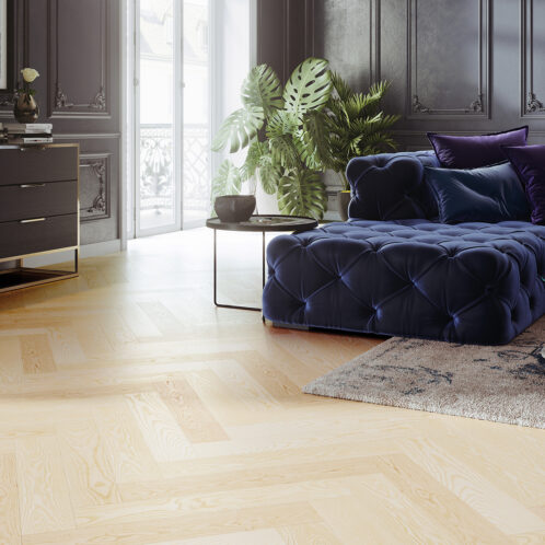 Esche Moonlight Fischgrat 130