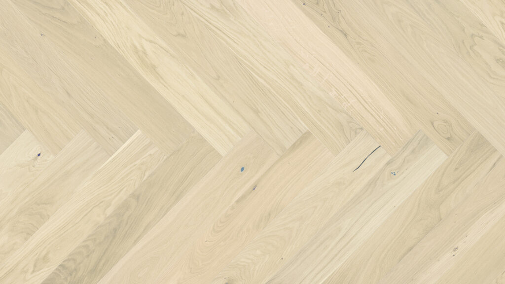 Eiche Bianco Fischgrät 130