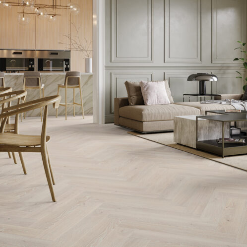 Eiche Pudding Fischgrät 130